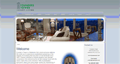 Desktop Screenshot of founderstower.com